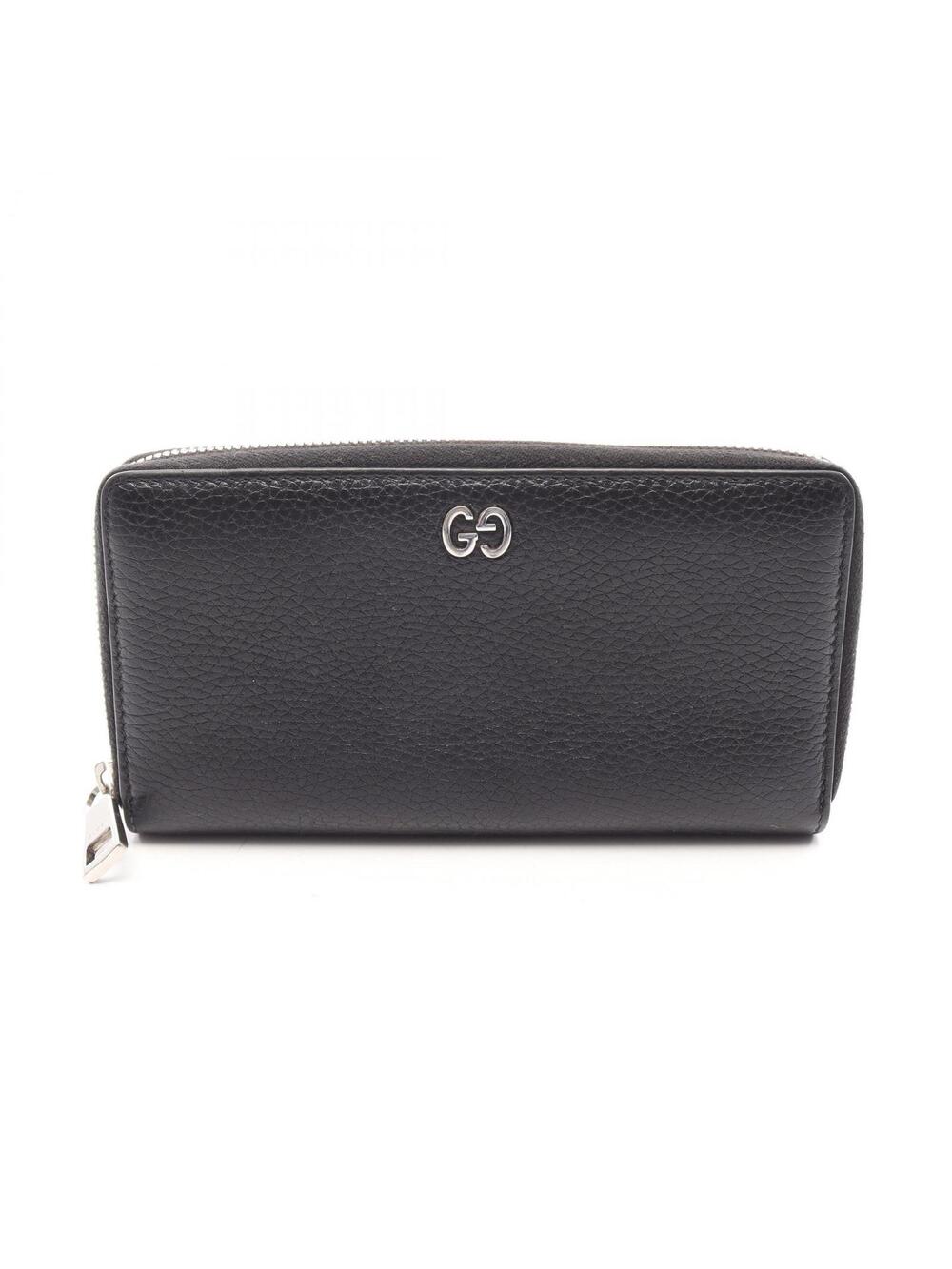 Gucci Gg Metal Zip Around Long Wallet #339725G35B